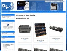 Tablet Screenshot of data-supply.com